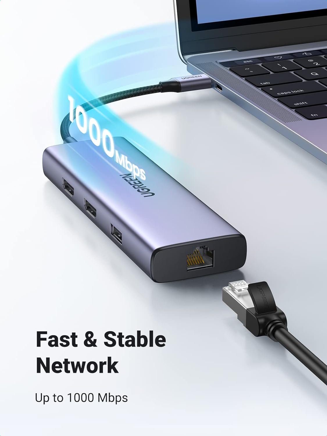  UGREEN USB C Hub 9-in-1 USB Type C to 4K HDMI Multiport Adapter